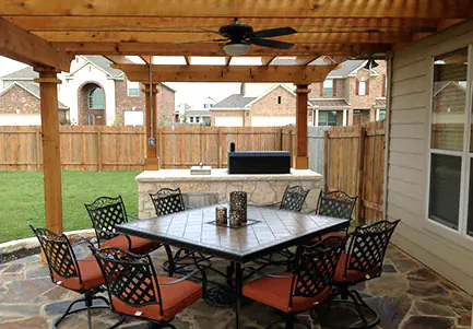 Patio Cover Centex Custom Decks - Austin Texas