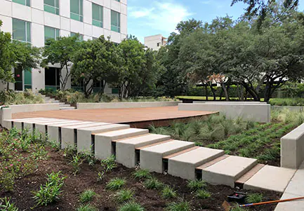 Custom Commercial Deck Design Austin Texas