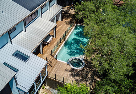 Pool Surround Deck Austin Texas